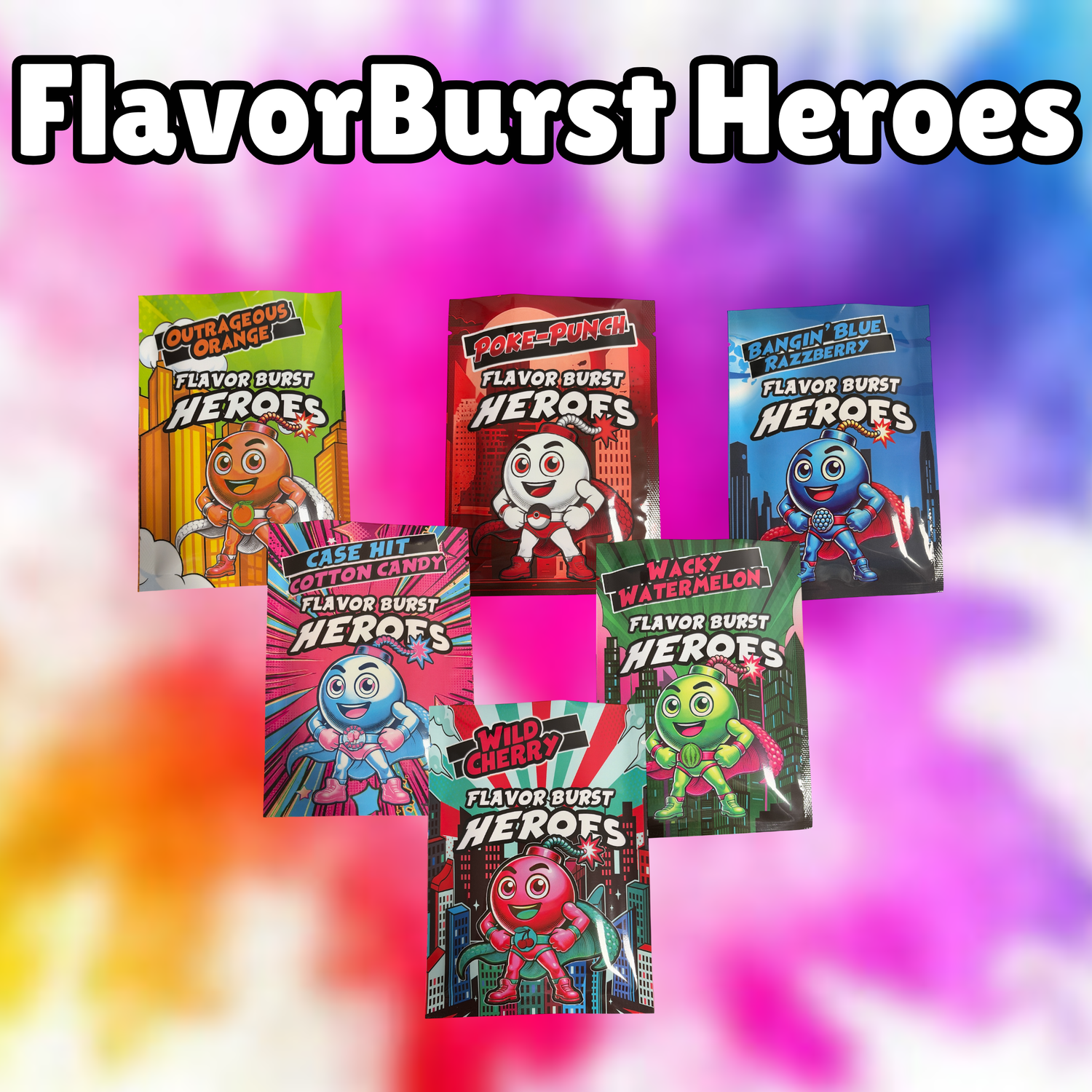 Flavor Burst Heroes