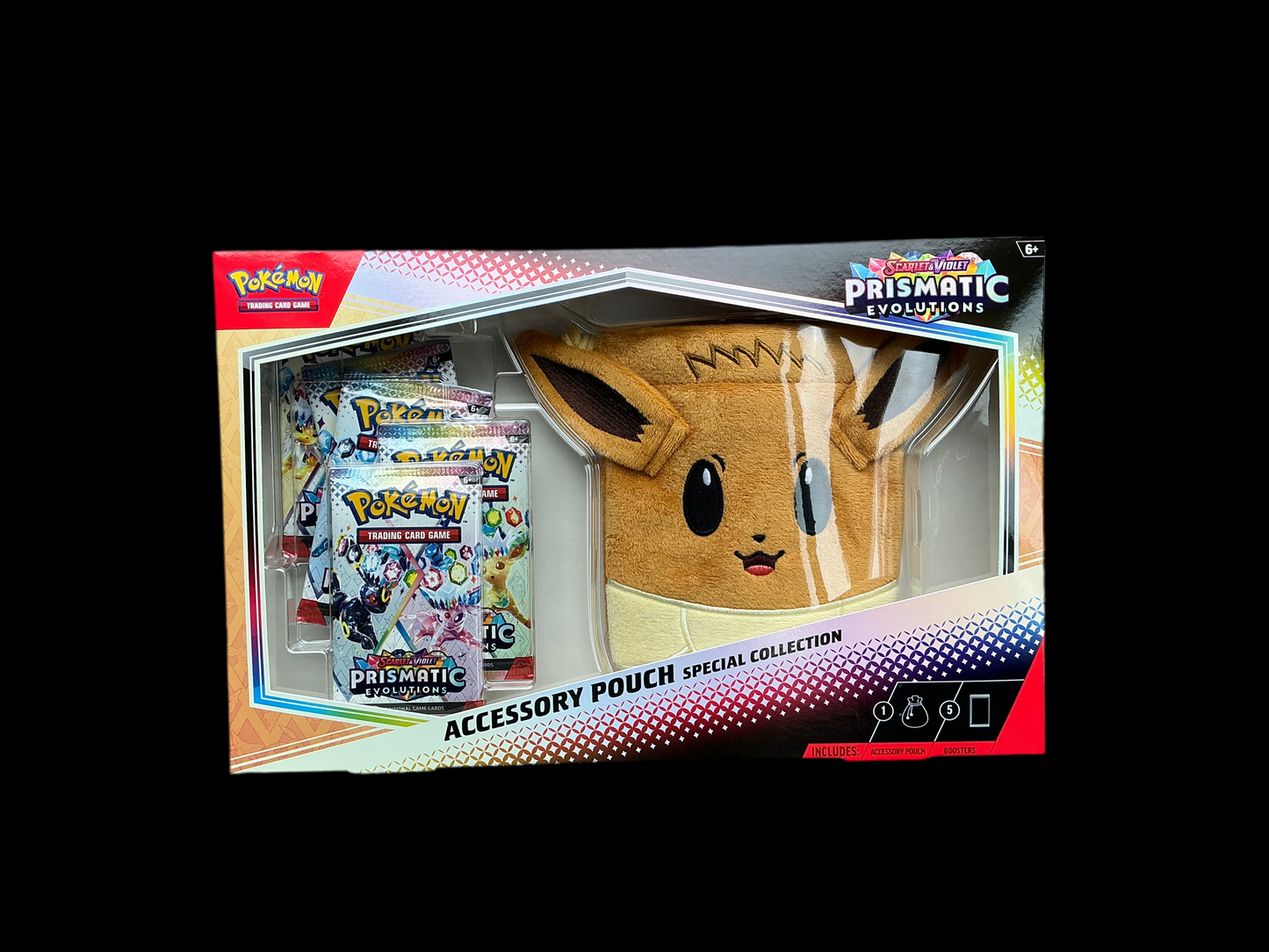 Pokémon Scarlet & Violet Prismatic Evolutions Accessory Pouch Special Collection