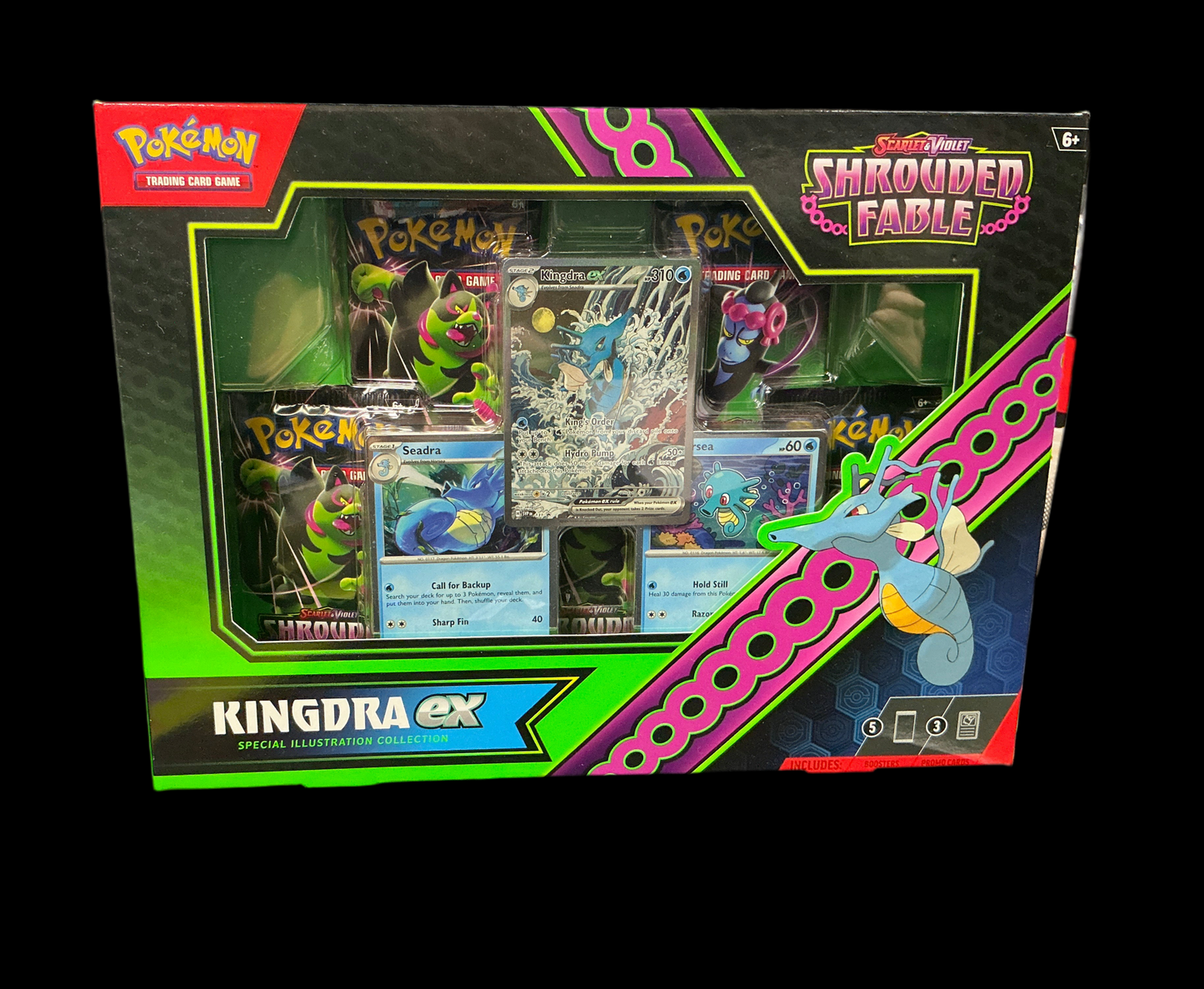 Pokémon Scarlet & Violet Shrouded Fable Kingdra Special Illustration Collection