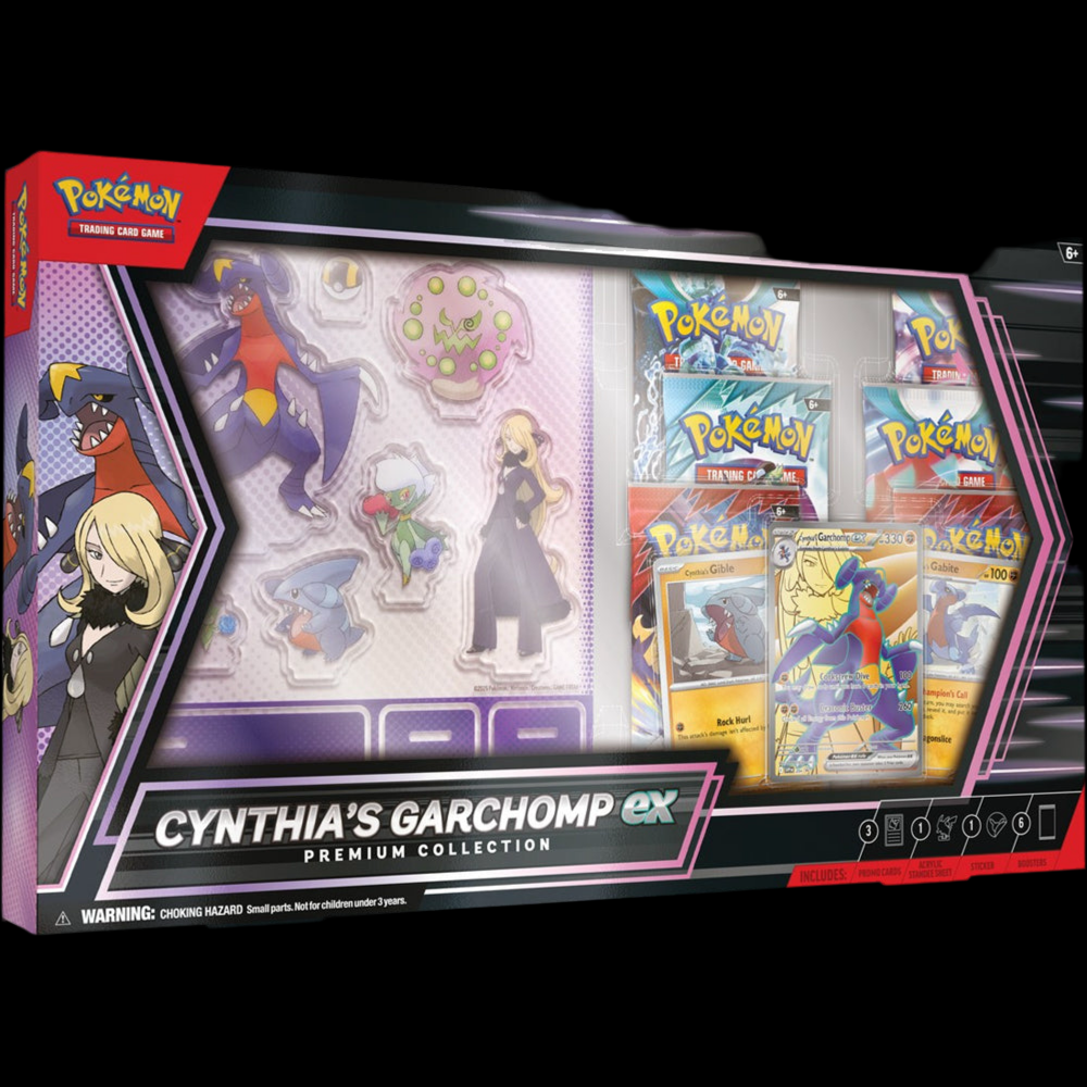 Pokémon Cynthia’s Garchomp ex Premium Collection
