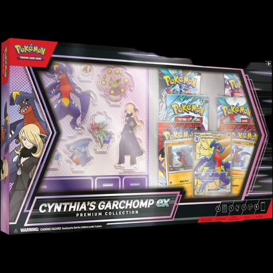 Pokémon Cynthia’s Garchomp ex Premium Collection
