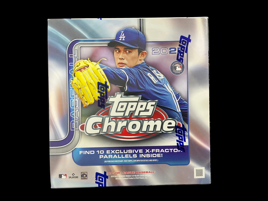 Topps Chrome Baseball Mega Box 2025