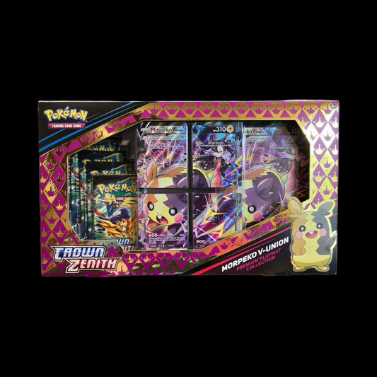 Pokémon Crown Zenith Morpeko V Union Premium Playmat Collection