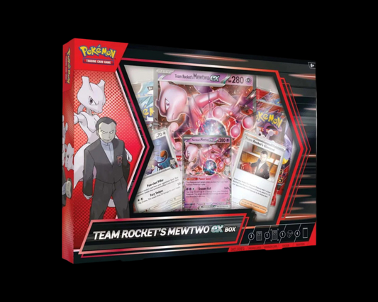 Pokémon Scarlet & Violet Team Rocket’s Mewtwo ex Box