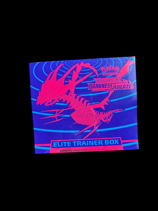 Pokémon Sword & Shield Darkness Ablaze Elite Trainer Box