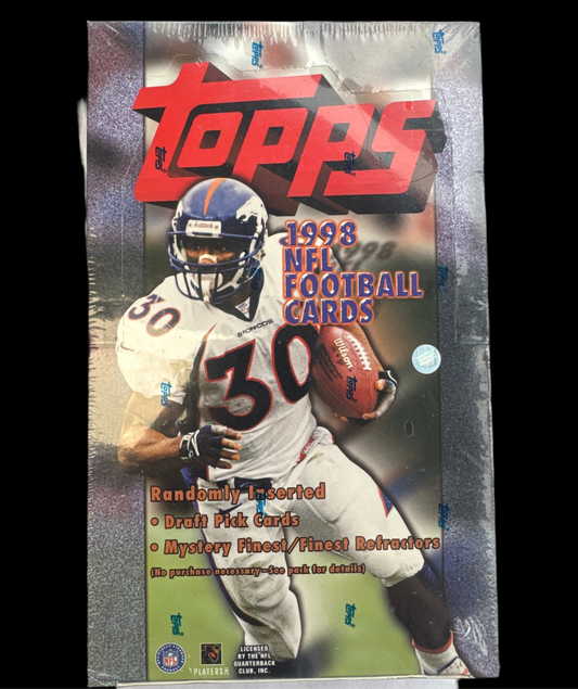 Topps NFL Hobby Box 1998