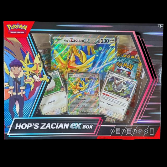 Pokémon Hop’s Zacian ex Box