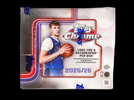 Topps Chrome NBA Jumbo Box 2025-26