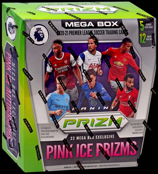 Panini Prizm Premier League Soccer Mega Box 2020
