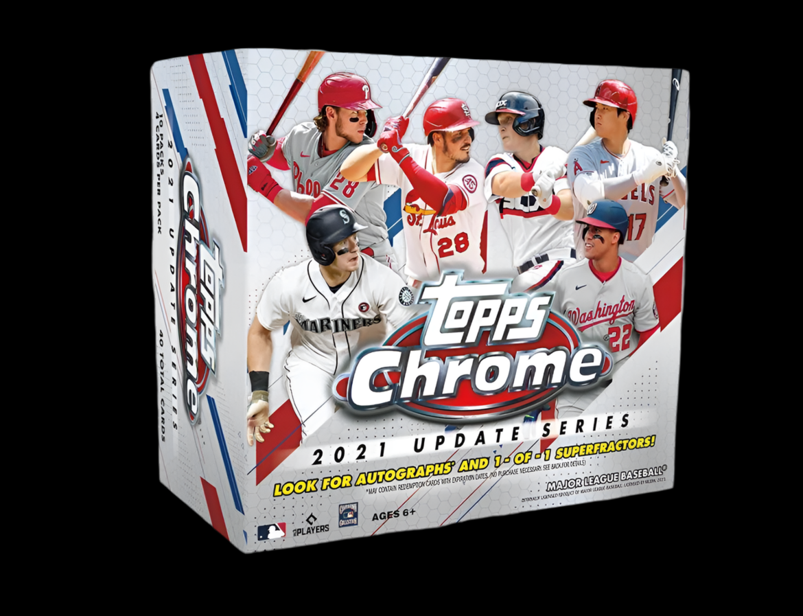 Topps Chrome Update Series MLB Box 2021