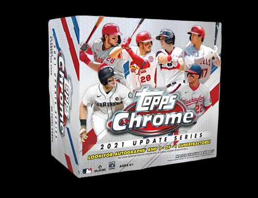 Topps Chrome Update Series MLB Box 2021