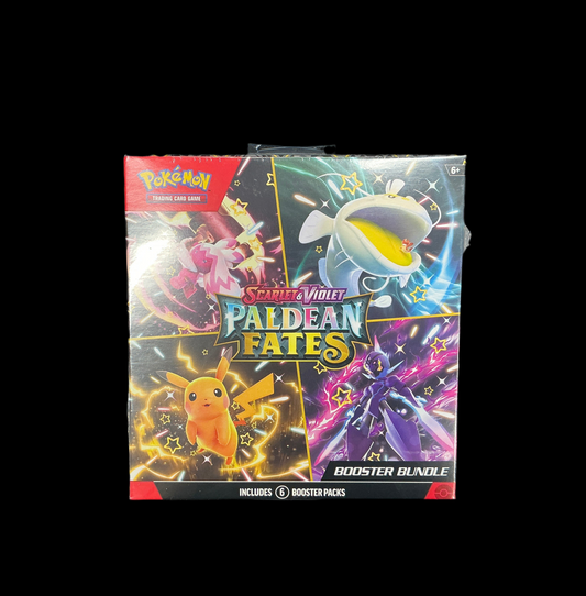 Pokémon Scarlet & Violet Paldean Fates Booster Bundle