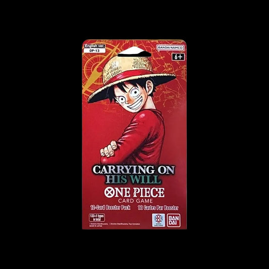 One Piece Carrying on His Will Booster Pack