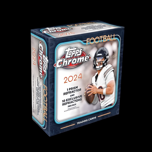 Topps Chrome NFL Mega Box 2024