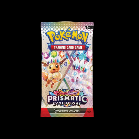 Pokémon Scarlet & Violet Prismatic Evolutions Single Booster Pack
