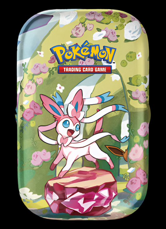 Pokémon Scarlet & Violet Prismatic Evolutions Mini Tin 2024