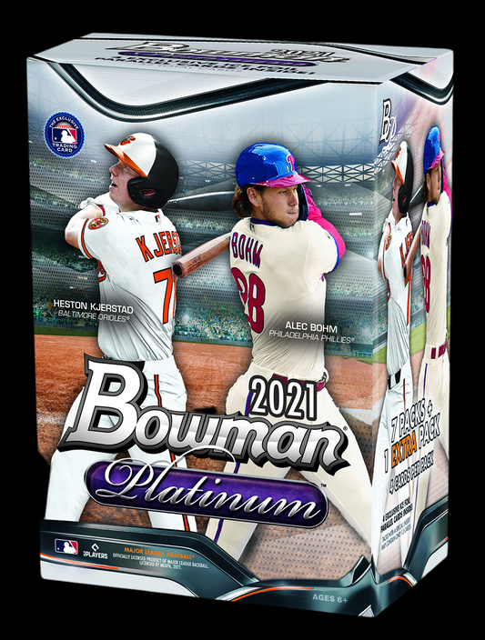 Topps Bowman Platinum MLB Blaster 2021