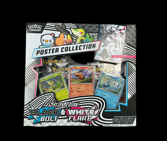 Pokémon Black Bolt & White Flare Poster Collection