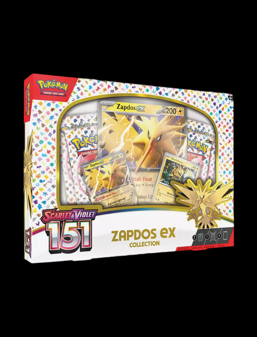 Pokémon Scarlet & Violet 151 Zapdos ex Collection