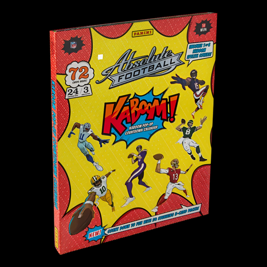 Panini Absolute NFL Kaboom Calendar 2024
