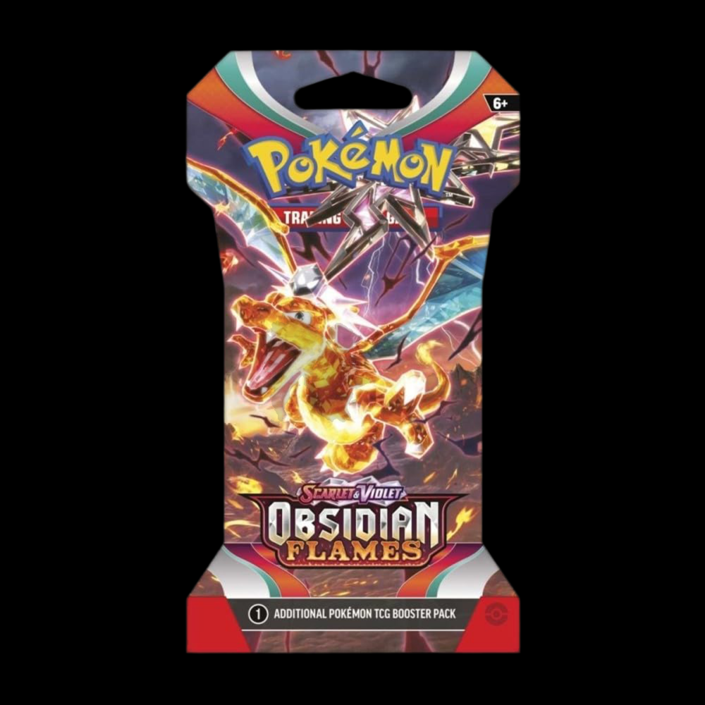 Pokémon Scarlet & Violet Obsidian Flames Sleeved Booster Pack