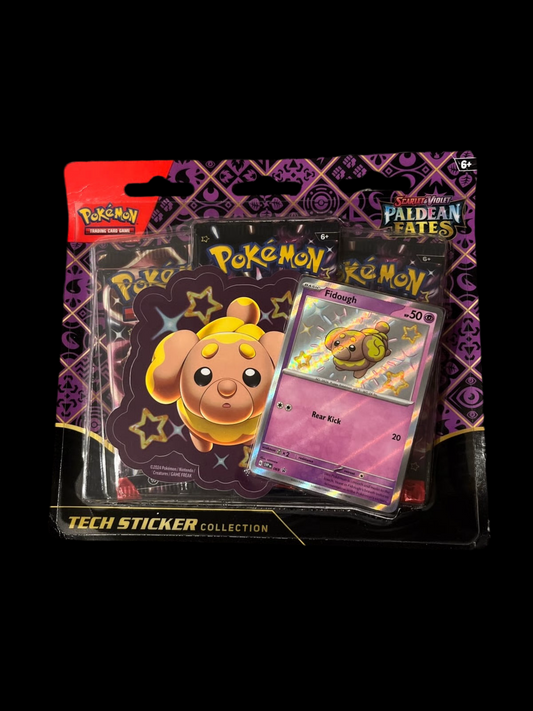 Pokémon Paldean Fates Tech Sticker Collection