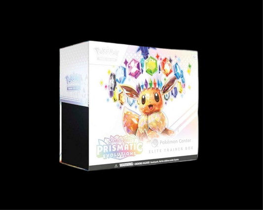 Pokémon Scarlet & Violet Prismatic Evolutions Elite Trainer Box