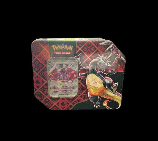 Pokémon Paldean Fates Charizard Tin