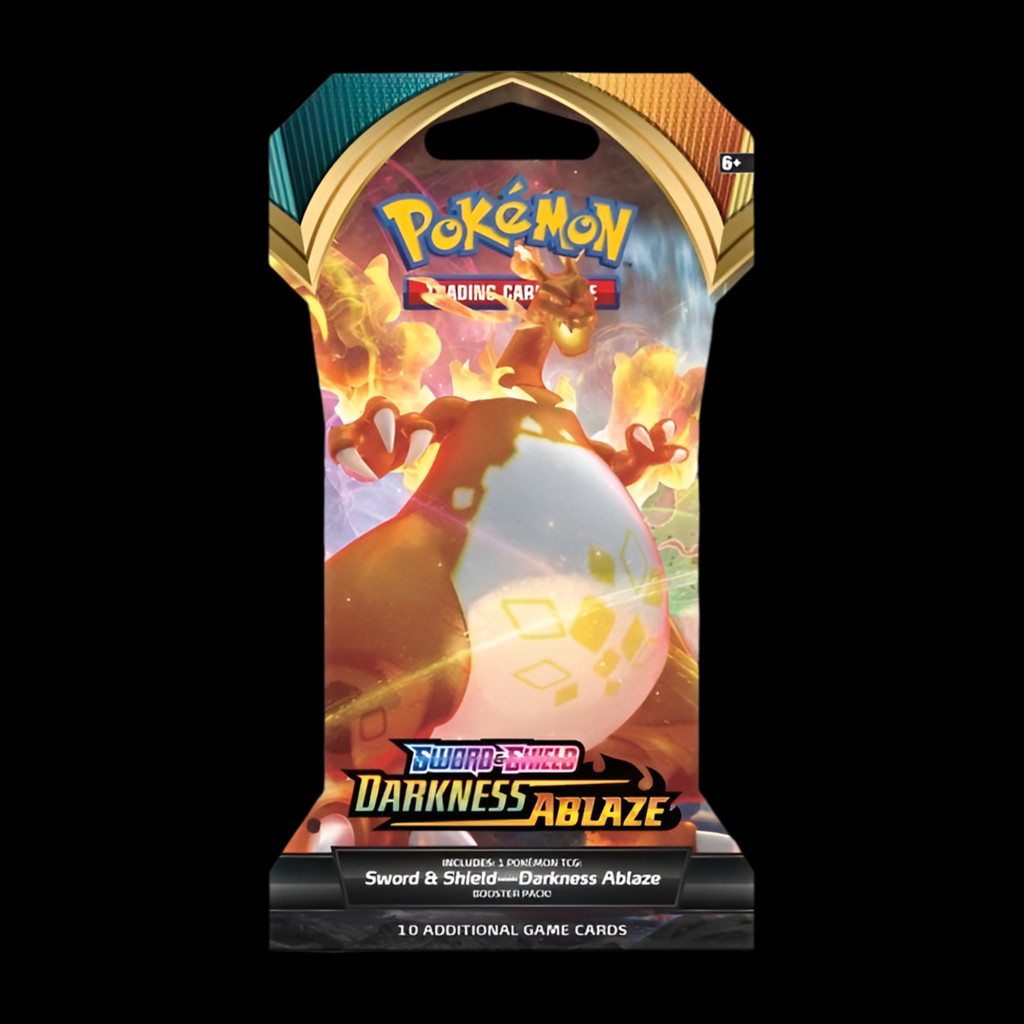 Pokémon Sword & Shield Darkness Ablaze Sleeved Booster