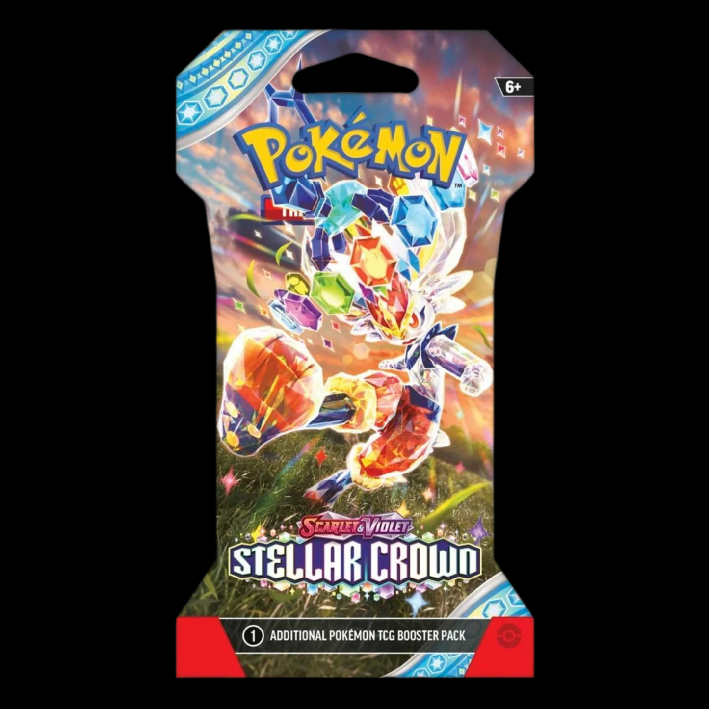Pokémon Scarlet & Violet Stellar Crown Sleeved Booster