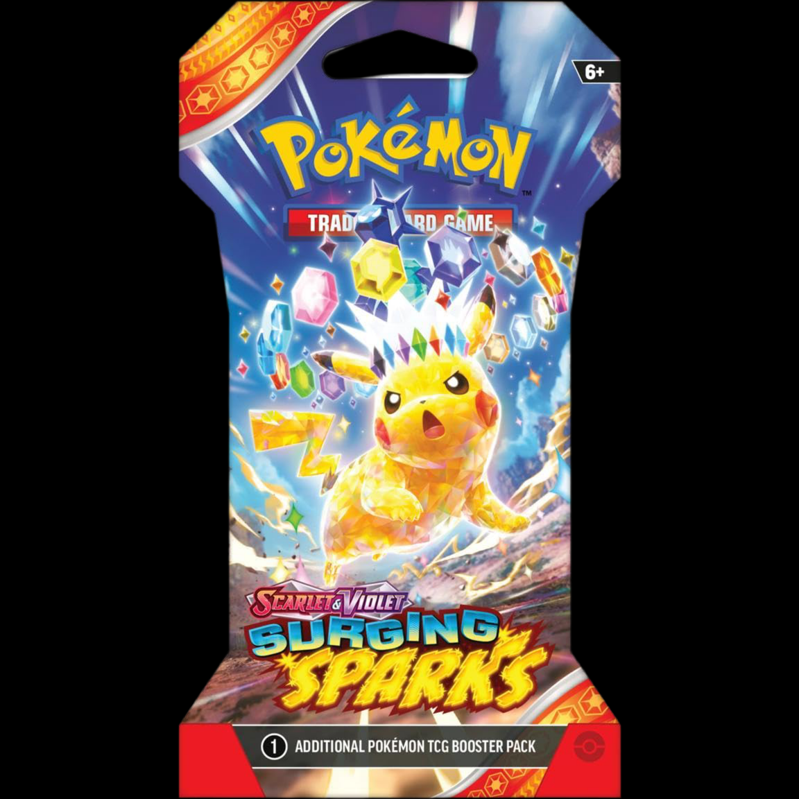 Pokémon Scarlet & Violet Surging Sparks Sleeved Booster Pack