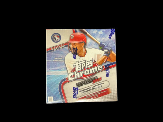 Topps Chrome MLB Update Series Mega Box 2025