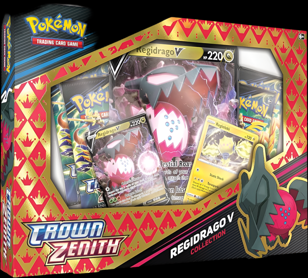 Pokémon Crown Zenith Regidrago V Collection