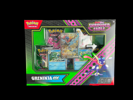 Pokémon Scarlet & Violet Shrouded Fable Greninja ex Special Illustration Collection