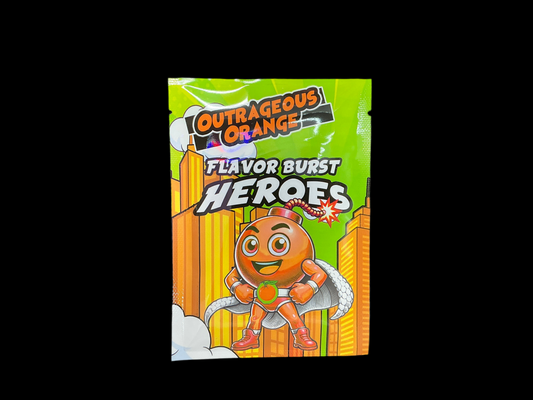 Flavor Burst Heroes Repack: Outrageous Orange Edition
