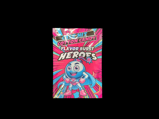 Flavor Burst Heroes Repack: Case Hit Cotton Candy Edition