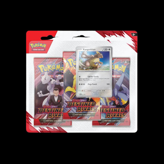 Pokémon Destined Rivals 3 Pack Blister