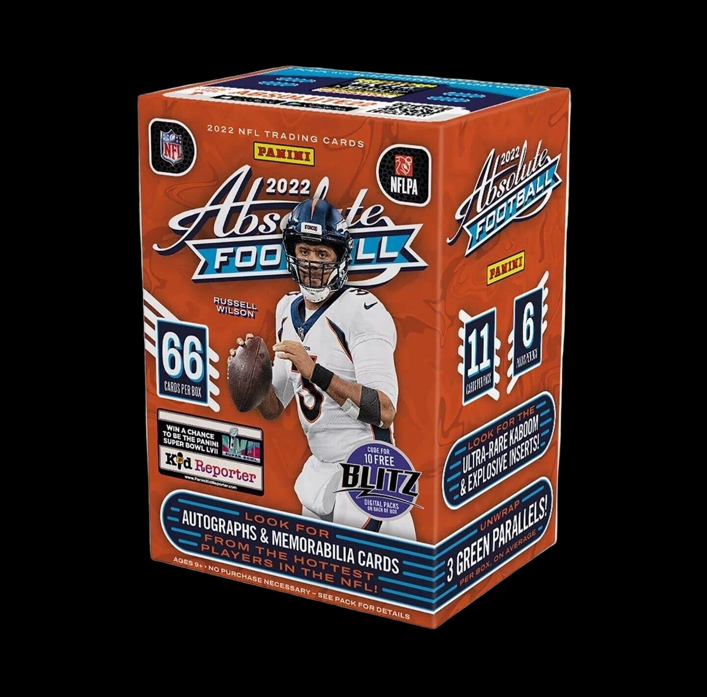 Panini Absolute NFL Blaster Box 2022
